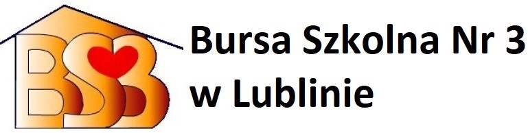 Logo Bursy Szkolnej Nr 3 w Lublinie.